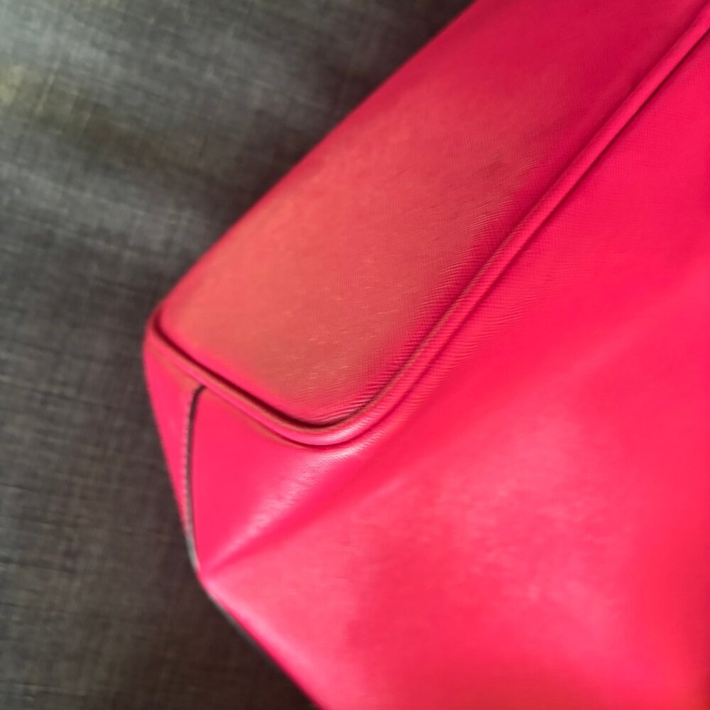 Auth NWOT Marc Jacobs Rare HOT PINK magenta  Sidekick Tote - Picture 13 of 14